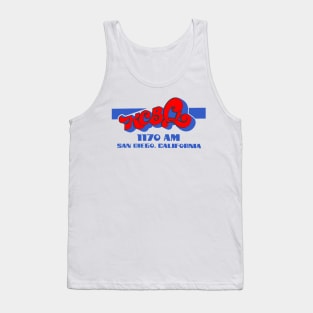 KCBQ 1170 AM San Diego Tank Top